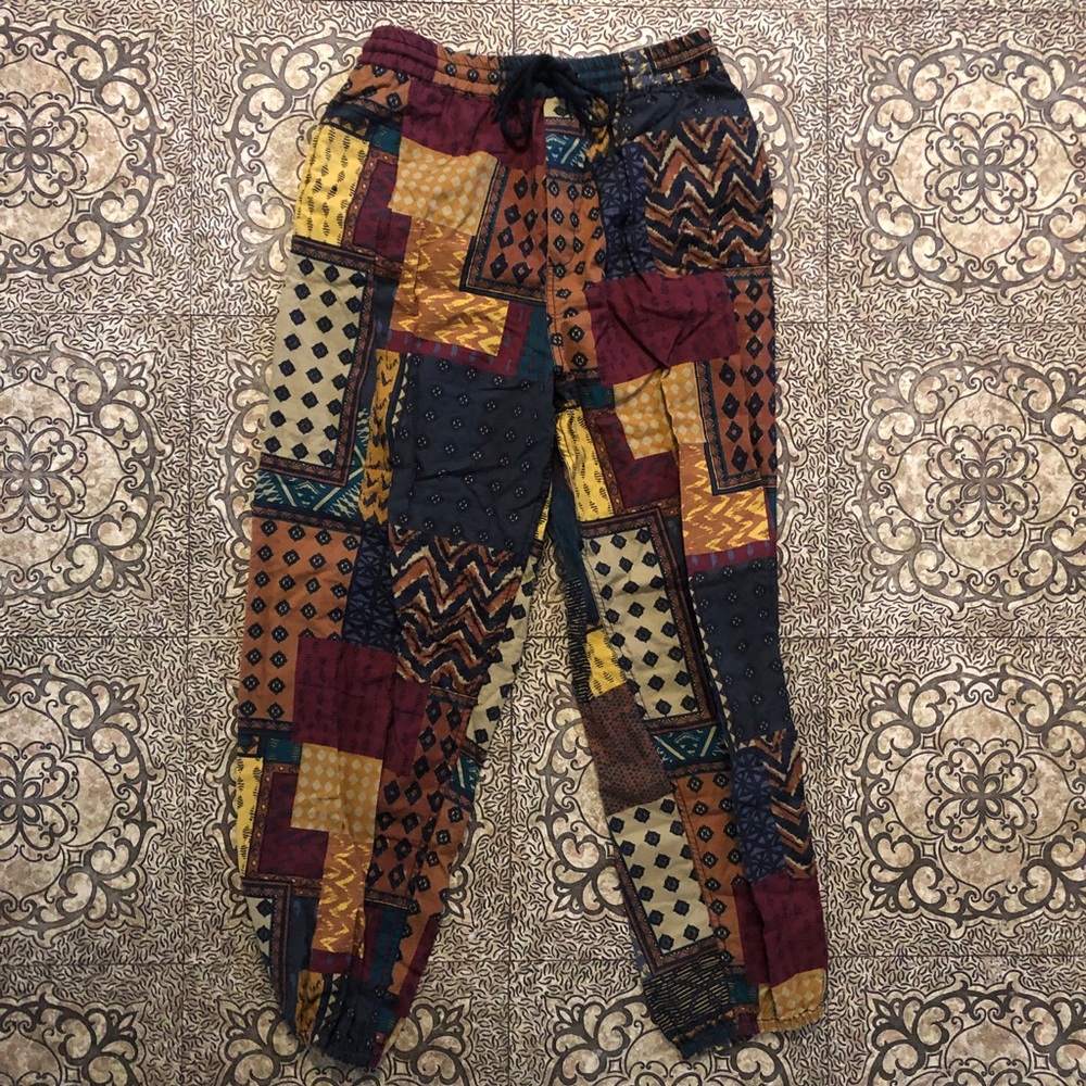 urban outfitters printed joggers